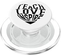 Enseigner l'amour Inspirer PopSockets PopGrip pour MagSafe