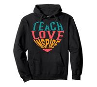 Enseigner l'amour Inspirer Sweat à Capuche