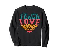 Enseigner l'amour Inspirer Sweatshirt