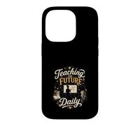Enseigner l'avenir au Quotidien - Design Educateur Coque pour iPhone 14 Pro