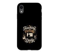 Enseigner l'avenir au Quotidien - Design Educateur Coque pour iPhone XR