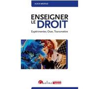 Enseigner le droit Alicia Mâzouz (Auteur)