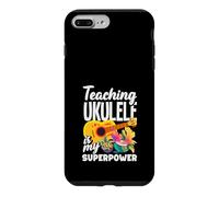 Enseigner Le ukulélé est Mon Super Joueur de Professeur de Musique Coque pour iPhone 7 Plus/8 Plus