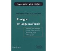 Enseigner les langues à l'école - Marie-Christine Deyrich - Ellipses - broché - Etude