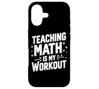 Enseigner Les mathématiques est Mon entraînement drôle pour Enseignant Coque pour iPhone 17