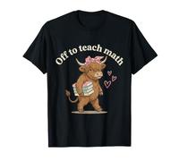 Enseigner Les mathématiques Retour à l'école Enseignant de mathématiques T-Shirt