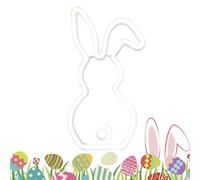Enseignes néon à LED de forme de lapin, lapins de Pâques au néon - Décorations de Pâques de lampe de lapin LED - Cartoon Spring Rabbit Lamp Bureau décor pour adolescent, filles, garçons,