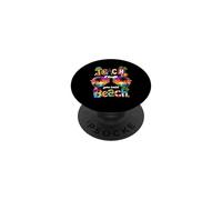 Enseignez, Je pensais Que Vous aviez Dit : Vacances d'été à la Plage, Vie d'enseignant PopSockets PopGrip Adhésif