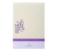 Ensemble 1 carte/1 enveloppe C6 Typo-lettering, sous sachet - Crème