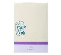 Ensemble 1 carte/1 enveloppe C6 Typo-lettering, sous sachet - Crème