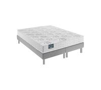 Ensemble 100% latex 7 zones 18cm LAVANDE, matelas, sommier, pieds 180x200
