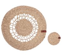 Ensemble 12 Pièces Sets de Table et Sous-Verres Salle à Manger Boho 35/10 cm Fai