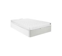Ensemble 120 x 200 cm sommier coffre blanc + matelas mousse ép.15cm - DANAE II de YSMEE