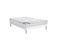 Ensemble sommier + matelas ressorts ensachés ép20cm SONGE de YSMEE - 140 x 190 cm