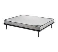 Ensemble 160 x 200 cm cadre à lattes + matelas mousse et coutil bambou ép.15cm - KANANI de NATUREA