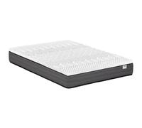 Ensemble 160 x 200 cm matelas ressorts ensachés ép.20cm + surmatelas mémoire de forme 7 zones ép.5cm - AMBRACIE de YSMÉE