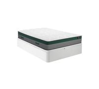 Ensemble 160 x 200 cm sommier coffre blanc + matelas ressorts ensachés ép.22cm - PRESTIGE de YSMEE