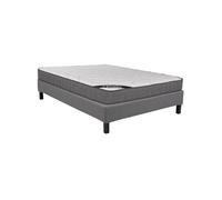 Ensemble 160 x 200 cm sommier déco en kit + matelas ressorts ensachés 5 zones accueil mémoire de forme ép.23cm - BABYLONE de YSMÉE