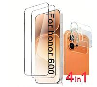 Ensemble 2+2 pièces compatible avec Honor Magic V5/Magic V3/Magic8 Pro/Magic7 Lite/Magic7 Pro/Magic7/Magic8/400 Lite/400 Smart/400/400 Pro/200 Lite/200/200 Pro/200 Smart/X6C/X7D 4G/X8C/X8D/X9D/600/600