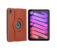 Ensemble 2 en 1 pour Apple iPad Mini 6 2021 8,3" avec Coque Fine pour Tablette + Coque de Protection en Verre trempé