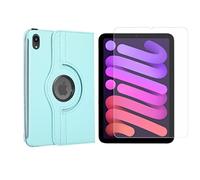 Ensemble 2 en 1 pour Apple iPad Mini 6 2021 8,3" avec Coque Fine pour Tablette + Coque de Protection en Verre trempé