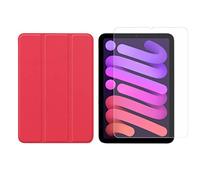 Ensemble 2 en 1 pour Apple iPad Mini 6 2021 8,3" avec coque fine pour tablette + coque de protection en verre trempé