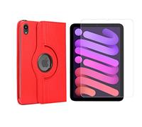 Ensemble 2 en 1 pour Apple iPad Mini 6 2021 8,3" avec étui pour Tablette Intelligente + Coque de Protection en Verre trempé