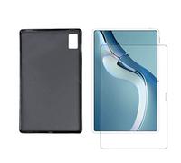 Ensemble 2 en 1 pour Huawei MatePad Pro 2021 12,6" avec étui pour tablette intelligente + coque de protection en verre trempé