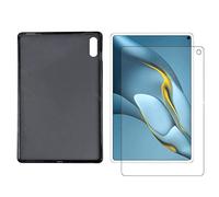 Ensemble 2 en 1 pour Huawei MatePad Pro 2021 MRR-W29 10,8" avec étui pour Tablette Intelligente + Coque de Protection en Verre trempé