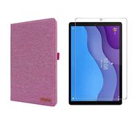Ensemble 2 en 1 pour Lenovo Tab M10 2ème 2020 TB-X306F TB-306X 10,1" avec étui de tablette intelligent et coque de protection en verre trempé