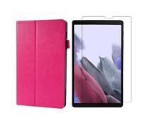 Ensemble 2 en 1 pour Samsung Galaxy Tab A7 Lite T220 T225 8,7" avec étui de protection en verre trempé