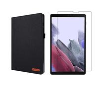 Ensemble 2 en 1 pour Samsung Galaxy Tab A7 Lite T220 T225 8,7" avec étui de protection en verre trempé