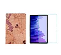 Ensemble 2 en 1 pour Samsung Galaxy Tab A7 SM-T500 T505 10,4" avec étui de Protection en Verre trempé