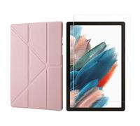 Ensemble 2 en 1 pour Samsung Galaxy Tab A8 SM-X200 X205 10,5" avec étui Smart Tablet + protection en verre trempé