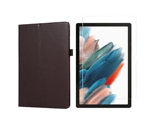 Ensemble 2 en 1 pour Samsung Galaxy Tab A8 SM-X200 X205 10,5" avec étui Smart Tablet + protection en verre trempé
