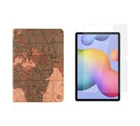 Ensemble 2 en 1 pour Samsung Galaxy Tab S7 SM-T870 SM-T875 11" avec étui de protection en verre trempé