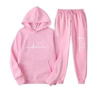 Ensemble 2 Pièce Survêtement Femme Polaire Chaud Ensembles Jogging Femme Imprimés Amusants Sweat À Capuche Et Pantalon Décontracté Christmas Lounge Set Ensemble De Maison De Noël Ugly