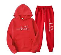 Ensemble 2 Pièce Survêtement Femme Polaire Chaud Ensembles Jogging Femme Imprimés Amusants Sweat À Capuche Et Pantalon Décontracté Christmas Lounge Set Ensemble De Maison De Noël Ugly