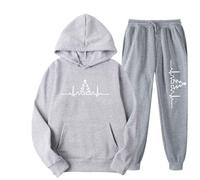 Ensemble 2 Pièce Survêtement Femme Polaire Chaud Ensembles Jogging Femme Imprimés Amusants Sweat À Capuche Et Pantalon Décontracté Christmas Lounge Set Ensemble De Maison De Noël Ugly