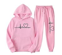 Ensemble 2 Pièce Survêtement Femme Polaire Chaud Ensembles Jogging Femme Imprimés Amusants Sweat À Capuche Et Pantalon Décontracté Christmas Lounge Set Ensemble De Maison De Noël Ugly