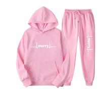 Ensemble 2 Pièce Survêtement Femme Polaire Chaud Ensembles Jogging Femme Imprimés Amusants Sweat À Capuche Et Pantalon Décontracté Christmas Lounge Set Ensemble De Maison De Noël Ugly