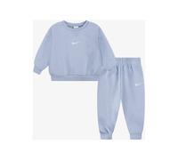 Nike Kids Essential Fleece Crew Long Sleeve Set Bleu 6-7 Years Enfants