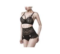 Ensemble 2 Pièces Dentelle 15304 Romantic Noir