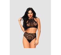 Ensemble 2 pièces dentelle Pretty Perfect noir S/M