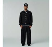 Ensemble 2 pièces en jean bleu foncé pour homme, veste décontractée et pantalon ample, ensemble en jean printemps/automne pour homme, jeans large L,M,S,XL,XXLUnicoloreJean