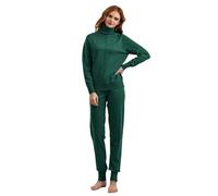 Ensemble 2 pièces en tricot décontracté pour femme - Taille haute - Sarouel - Manches longues - Pull - Hauts, EN8, M