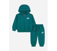 Ensemble 2 Pièces Gilet À Capuche Et Bas Bleu Canard 24M(86CM)