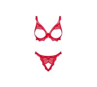 Ensemble 2 pièces ouvert Bergamore rouge
