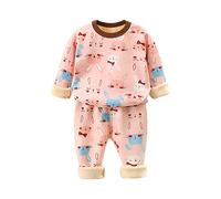 Ensemble 2 pièces pour Bébé Garçon Fille Haut à Manches Longues + Pantalon Jogging Tenue de Sport Automne Hiver Sportif idéal pour école et Loisirs Ensemble de Pantalons 2 pièces