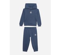 Ensemble 2 Pièces Sweat À Capuche Et Bas Bleu Marine 8/10A